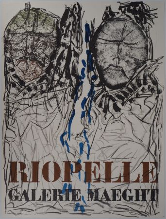 Libro Illustrato Riopelle - Deux masques abstraits