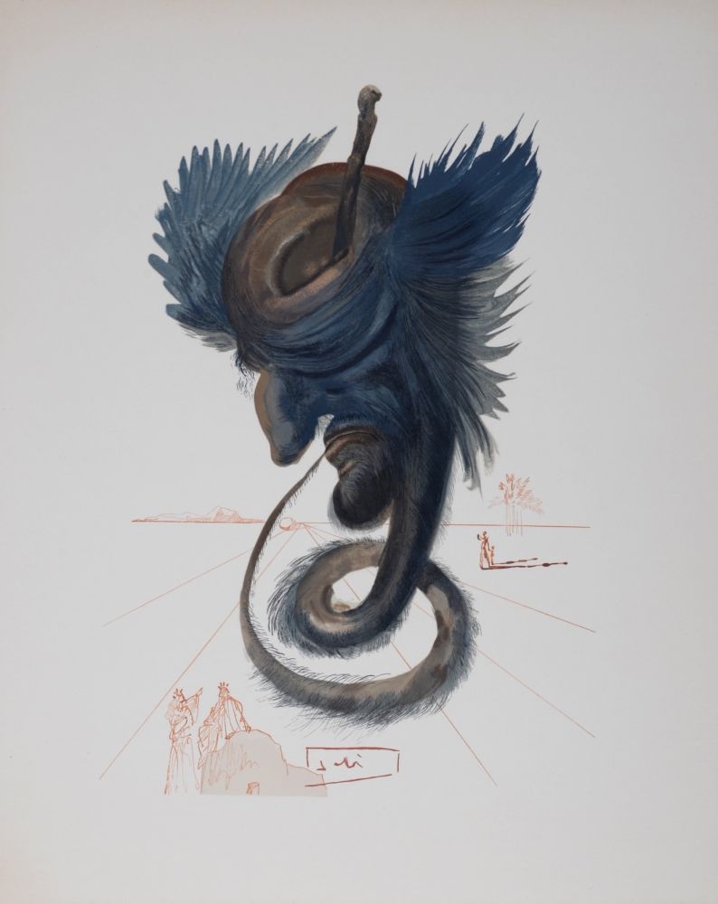 Litografia Dali - Devins et Sorciers