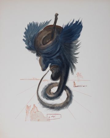 Litografia Dali - Devins et Sorciers