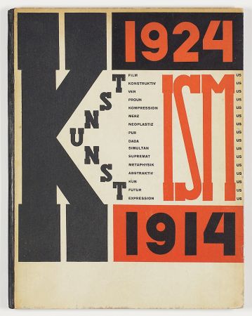 Libro Illustrato El Lissitzky - Die Kunstismen / Les Ismes de l'Art / The Isms of Art