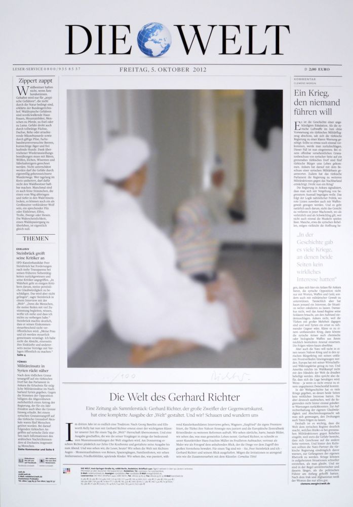 Grafica Numerica Richter - Die Welt (The World)