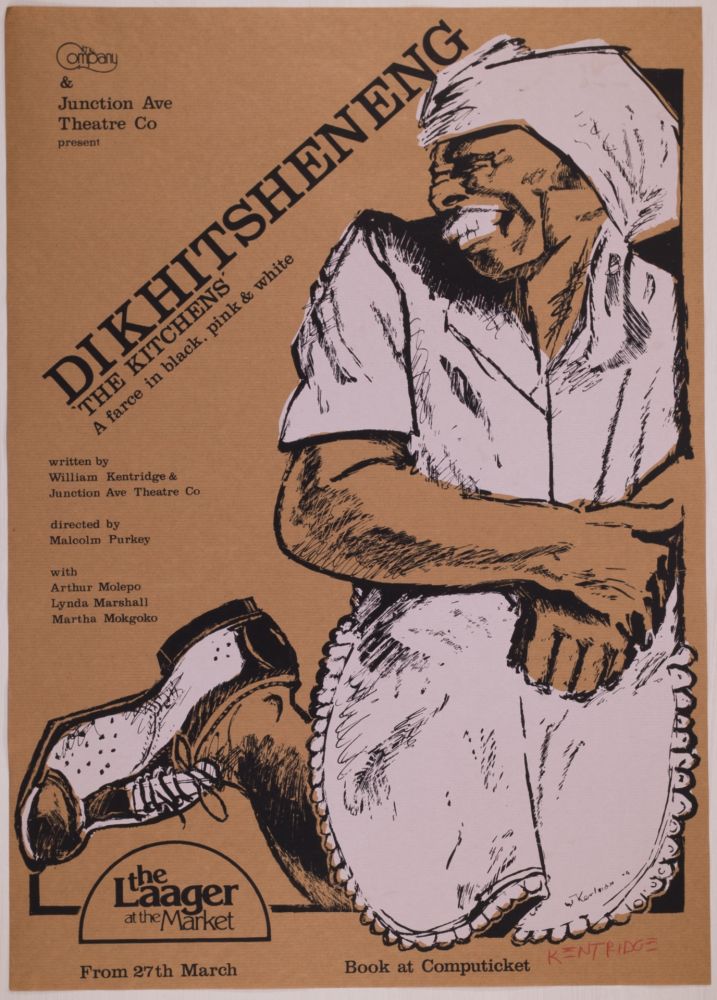 Serigrafia Kentridge - Dikhitsheneng (The Kitchens)