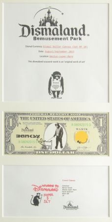 Serigrafia Banksy - DISMAL DOLLAR