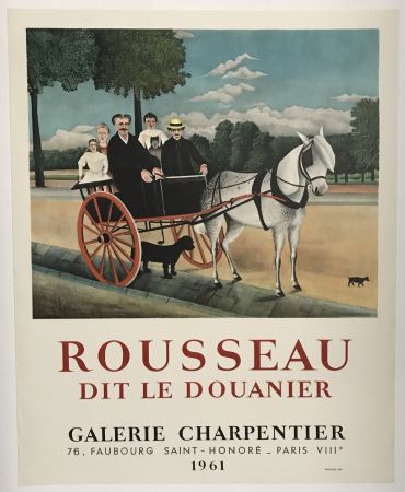 Litografia Rousseau - Dit le Douanier
