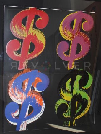 Serigrafia Warhol - Dollar Sign, 4 (FS II.282)