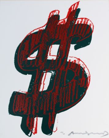 Serigrafia Warhol - Dollar Sign (FS II.278)