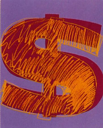 Serigrafia Warhol -  Dollar Sign (FS II.280)