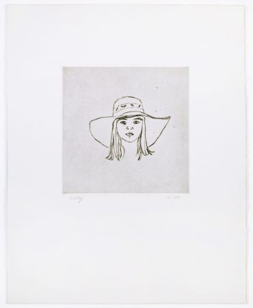 Acquaforte Kitaj - Dominie in Catalonia