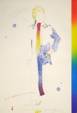 Litografia Dine - Dorian Gray, Rainbow