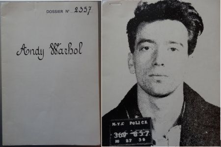 Serigrafia Warhol - Dossier No. 2357: The Thirteen Most Wanted Men