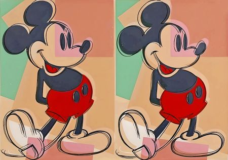 Serigrafia Warhol - Double Mickey Mouse (FS II.269)