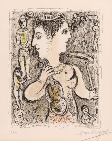 Multiplo Chagall - Double Visage