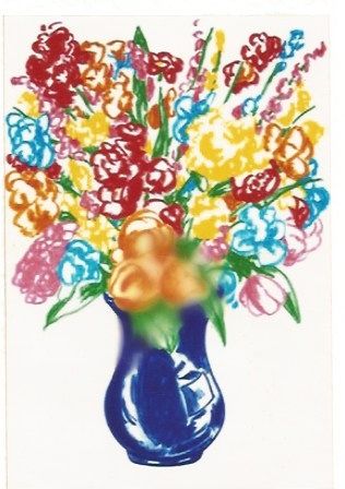 Litografia Koons - DOW-Flowers