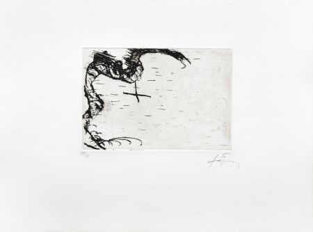 Incisione Tàpies - Dragon 
