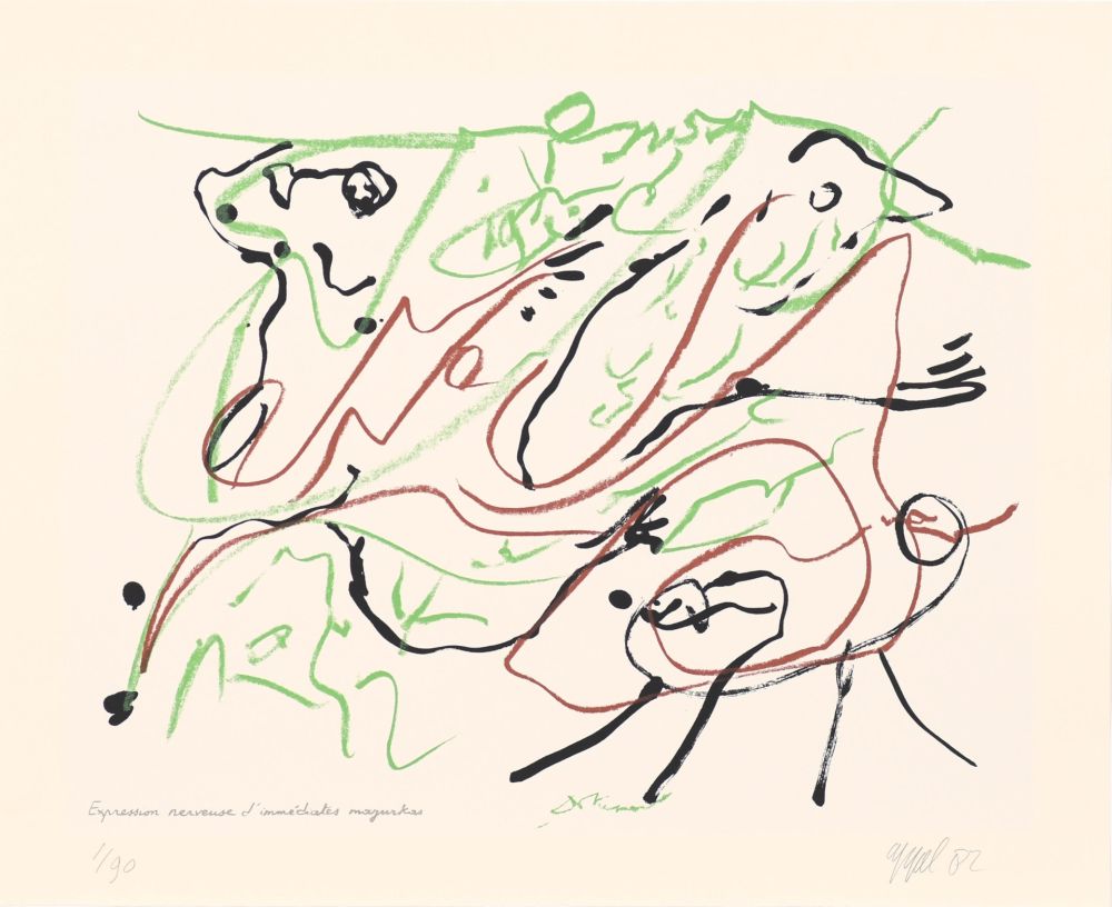 Serigrafia Appel - Duo 04 : Expression nerveuse