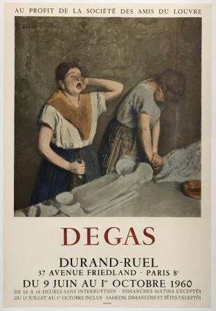 Litografia Degas - Durand-Ruel
