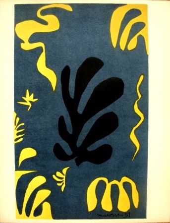 Litografia Matisse - Découpages pour le XX e  Siecle