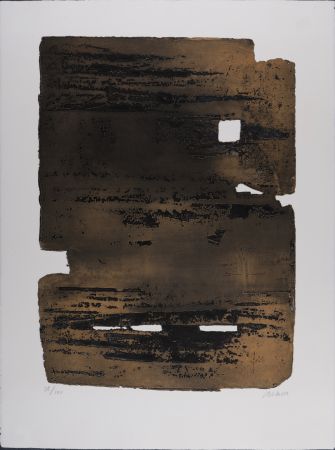 Incisione Soulages - Eau-forte n° 15, 1961 - Hand-signed!