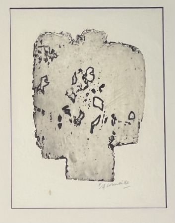 Non Tecnico Corneille - Eau-forte Signes dans la pierre, 1953. Exemplaire d'artiste EA Atelier STANLEY WILLIAM HAYTER