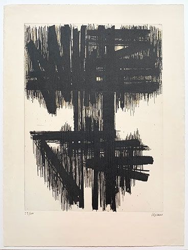 Acquaforte Soulages - Eau-Forte VI