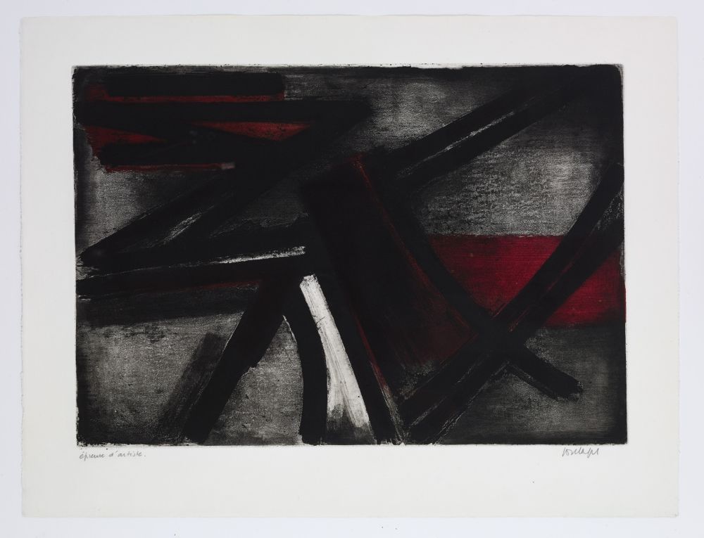 Acquaforte Soulages - Eau Forte 2