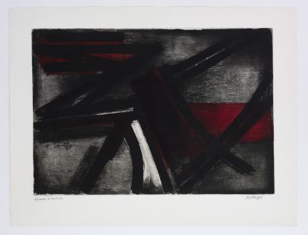 Acquaforte Soulages - Eau Forte 2