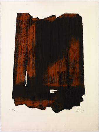 Acquaforte Soulages - Eau Forte XVI