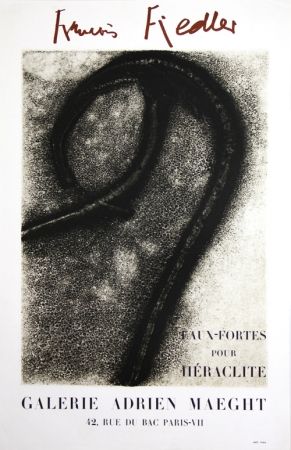 Litografia Fiedler - Eaux Fortes pour Héraclite Galerie Maeght