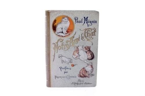 Libro Illustrato Manet - Edouard Manet/ Paul Mégnin. Notre ami le chat. 1899.