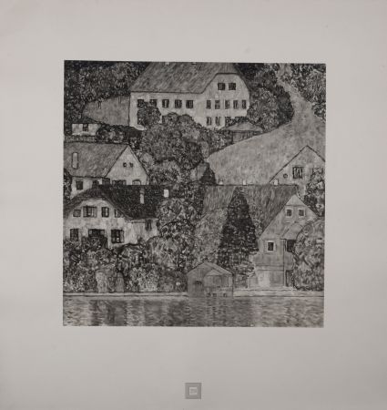 Litografia Klimt (After) - Eine Nachlese Folio, Am Attersee