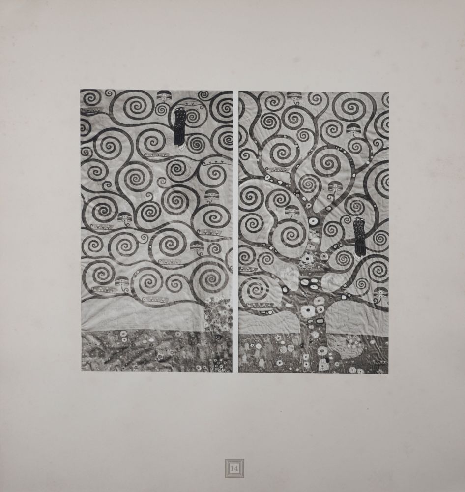 Litografia Klimt (After) - Eine Nachlese Folio, Der Lebensbaum II, 1931