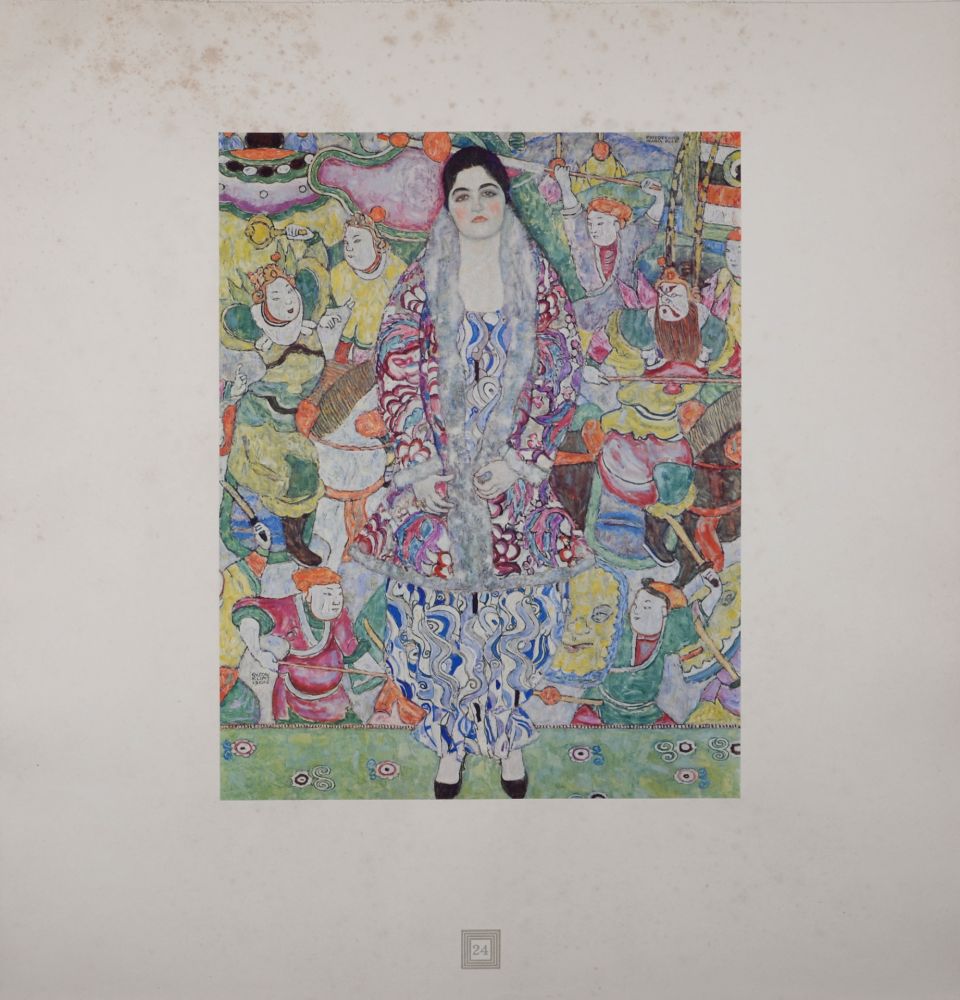 Litografia Klimt (After) - Eine Nachlese Folio, Maria Beer, 1931