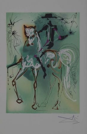 Litografia Dali - El caballo del picador
