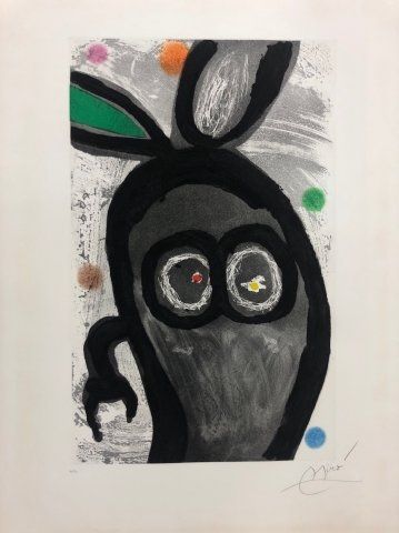 Acquaforte E Acquatinta Miró - El rey de los conejos