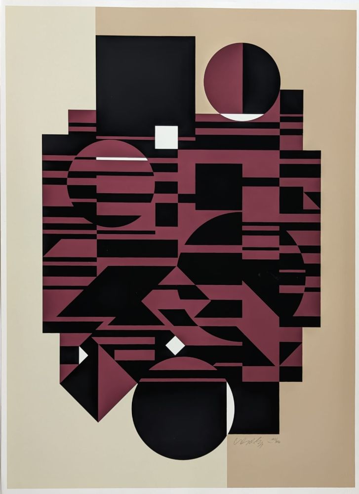 Serigrafia Vasarely - Elbrouz