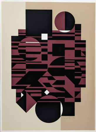 Serigrafia Vasarely - Elbrouz