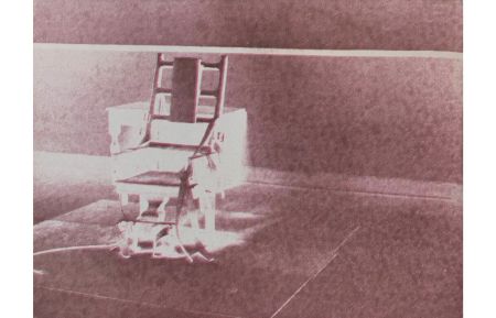 Serigrafia Warhol - Electric Chair II.78