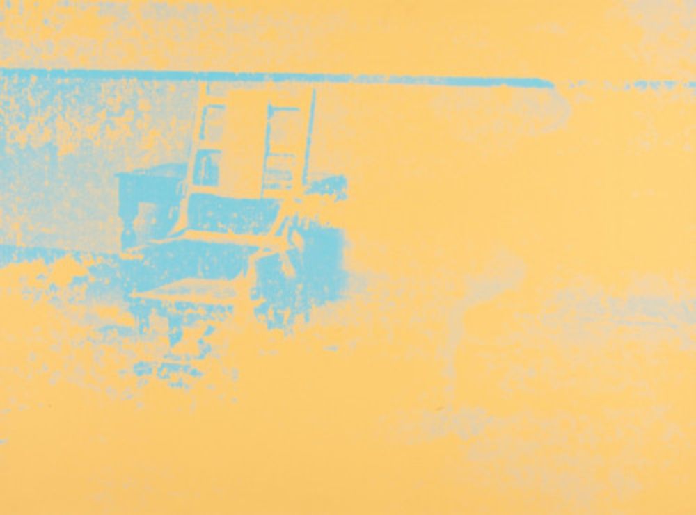 Serigrafia Warhol - Electric Chair (II.83)