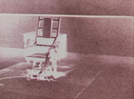 Serigrafia Warhol - Electric Chairs, II.78
