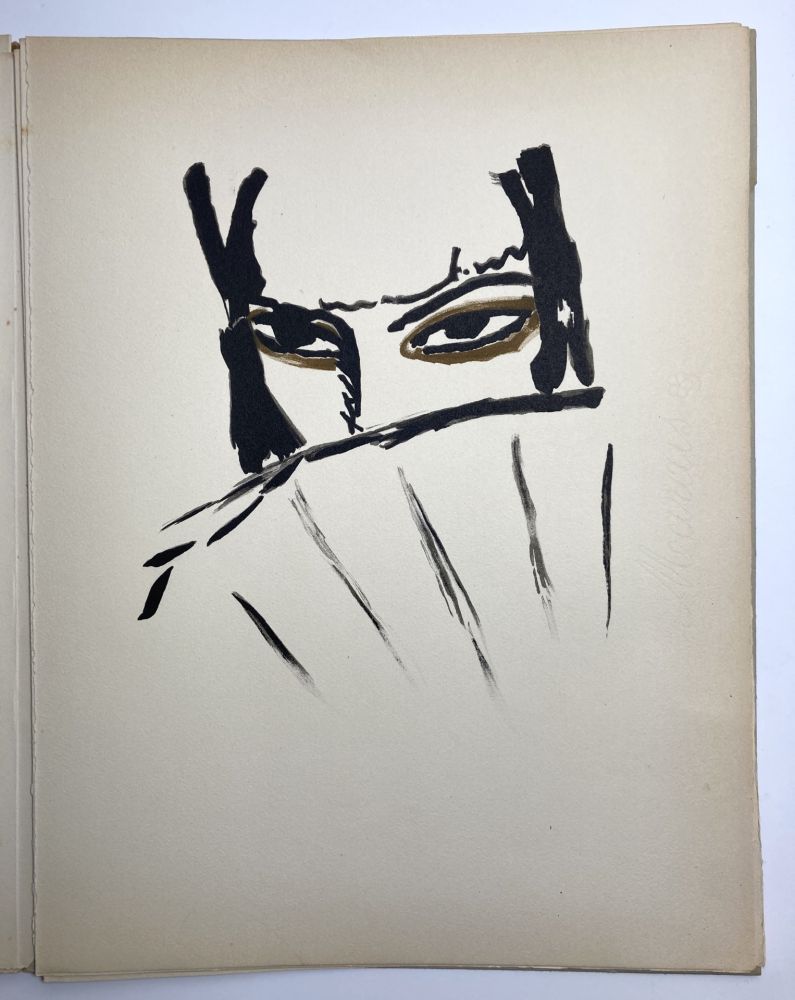 Litografia Van Dongen -  Eloge de Van Dongen. 1957