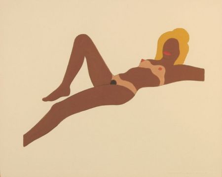 Non Tecnico Wesselmann - Embossed Nude #8 (study for The Great American Nude)  