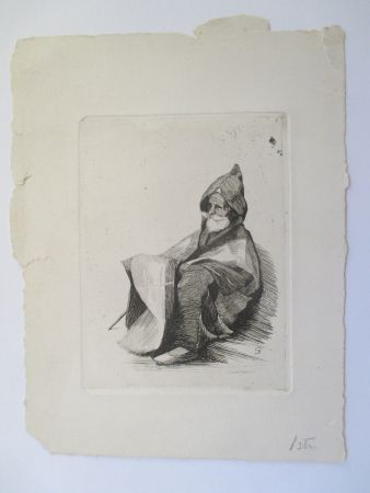 Incisione Ilsted - En Druser - A Druse