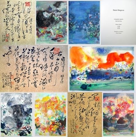 Libro Illustrato Chu Teh Chun  - Encre  orageuse