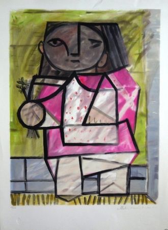 Litografia Picasso - Enfant en Pied