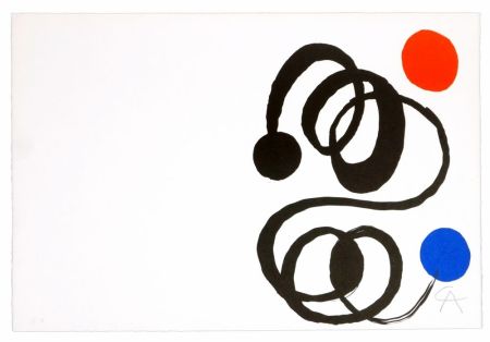 Litografia Calder - Enfoncez le mot...