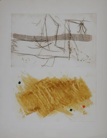 Incisione Coignard - Envol #2, 1973 - Hand-signed