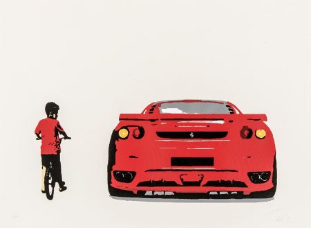 Serigrafia Plastic - Envy (Ferrari)