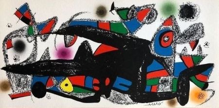Litografia Miró - Escultor : Dinamarca