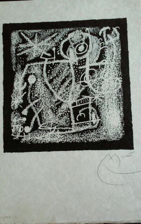 Litografia Miró - Essences de la terre