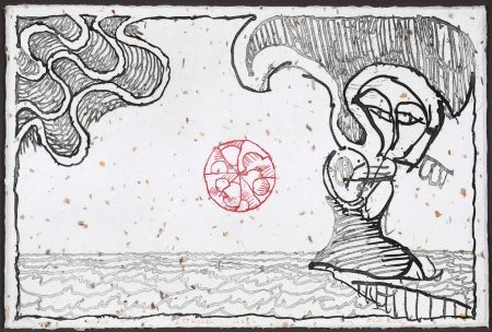 Acquaforte E Acquatinta Alechinsky - Estacade